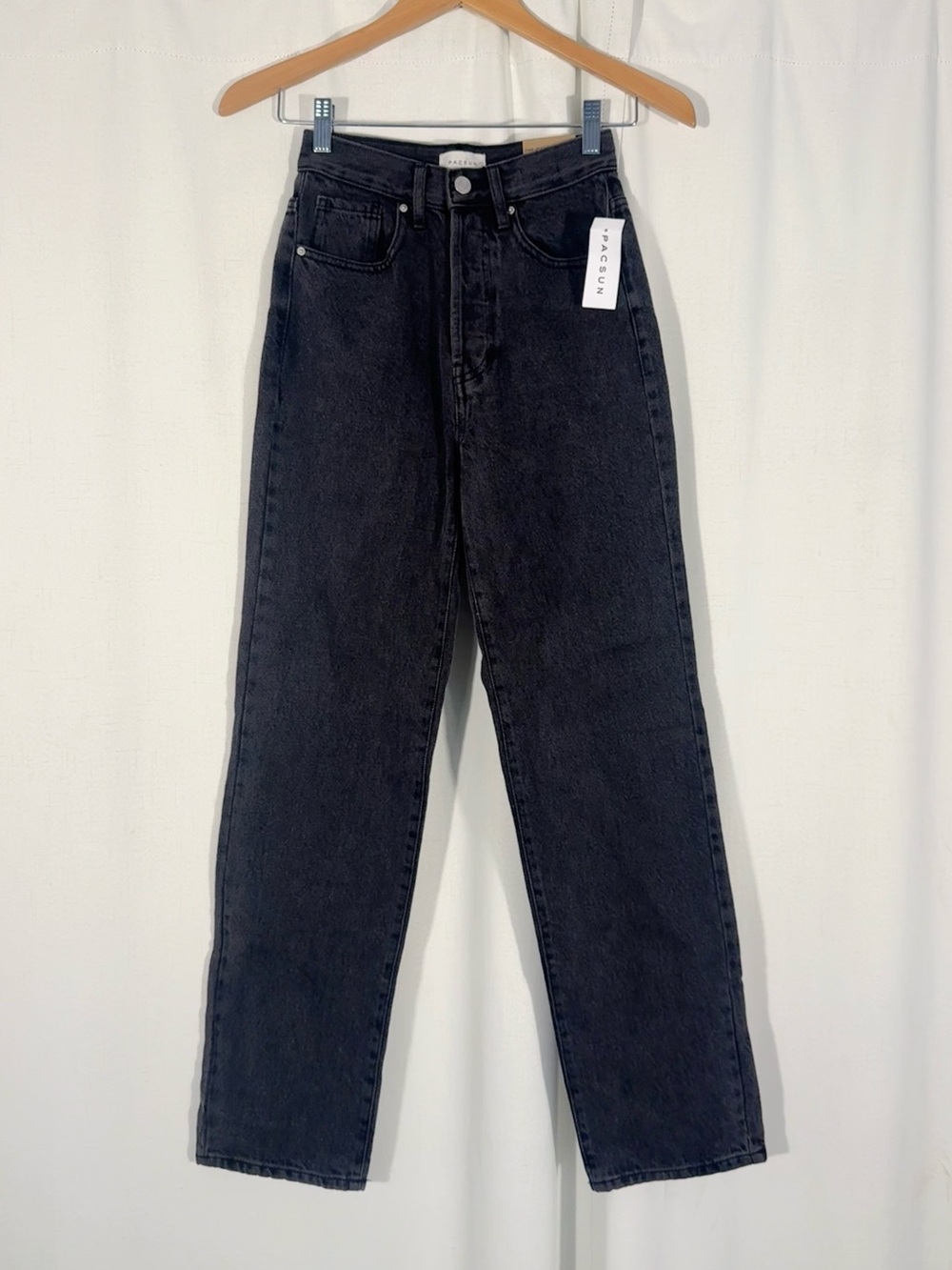 PacSun Black High Rise Dad Jeans